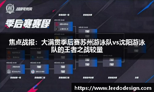 焦点战报：大满贯季后赛苏州游泳队vs沈阳游泳队的王者之战较量